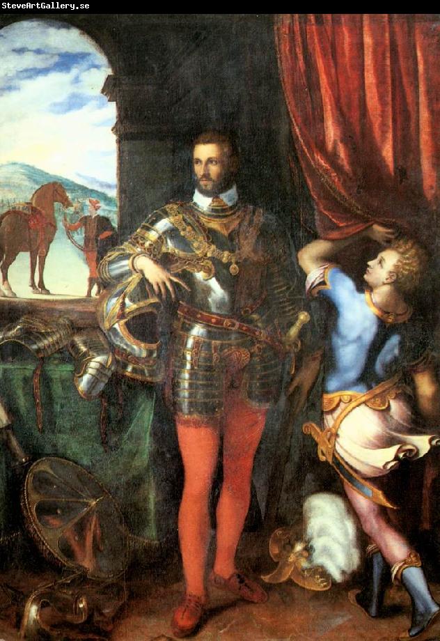 CAMPI, Giulio Portrait of Ottavio Farnese